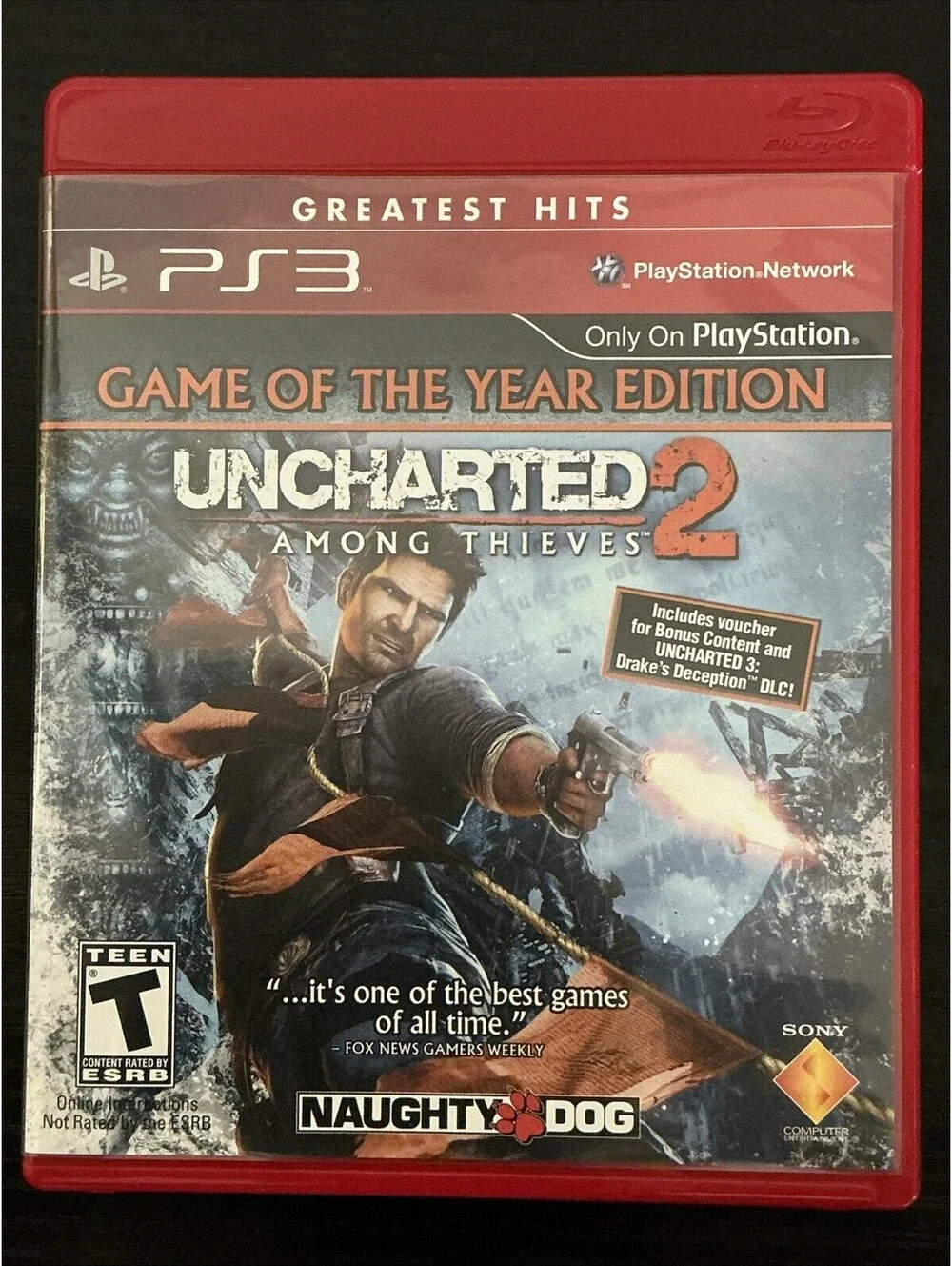 Uncharted 1 & 2 Pak - Sony PlayStation 3 - CIB - Tested